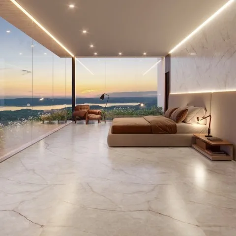 Ambiente com BIANCOGRES Cristallo Quartz