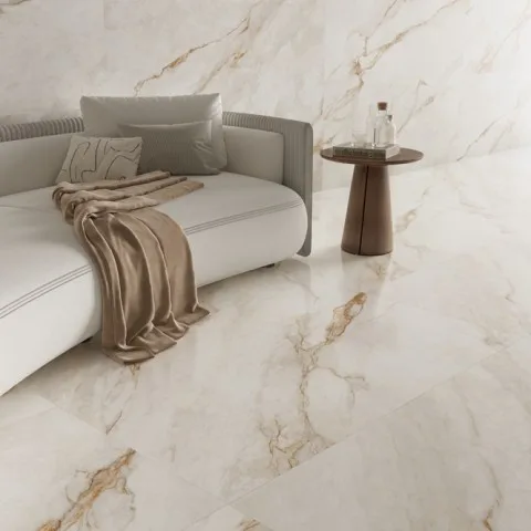 Ambiente com BIANCOGRES Marmo Perla